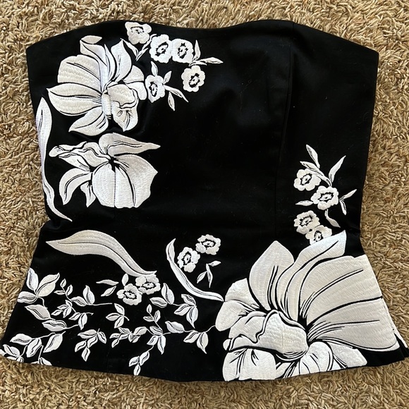 WHBM corset bandeau top size 0 - Picture 4 of 5